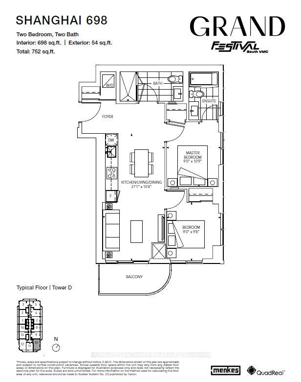 Photo 13 of Unit 4110, 28 Interchange Way, Vaughan, Vaughan Corporate Centre — HOMEH