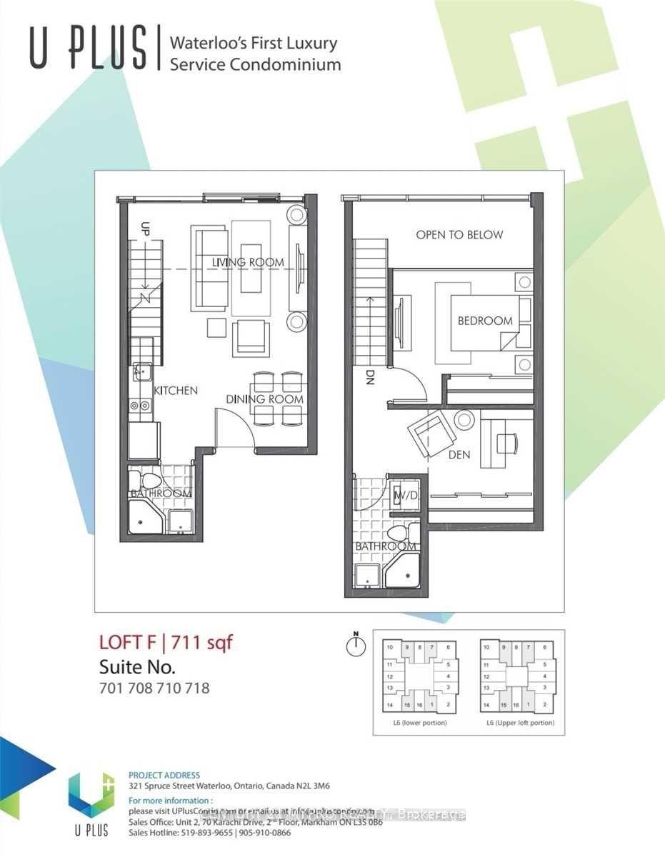 Photo 22 of Unit 710, 321 Spruce Street, Waterloo, Beechwood/University — HOMEH