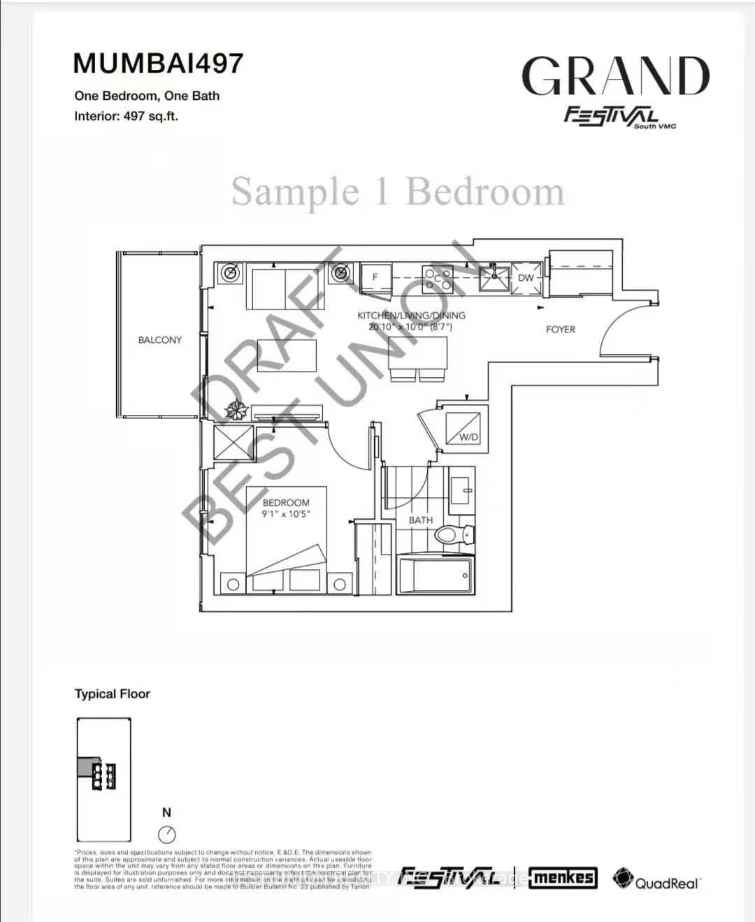 Photo 10 of Unit 2801, 28 Interchange Way, Vaughan, Vaughan Corporate Centre — HOMEH