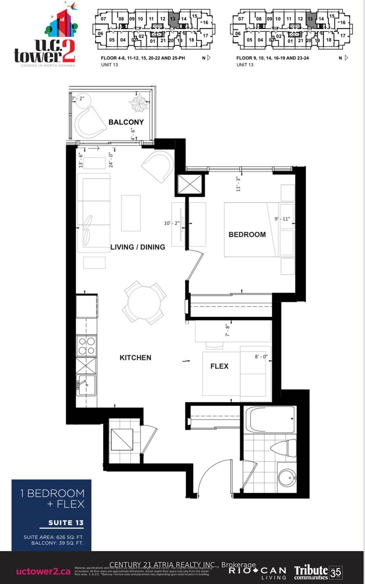Photo 4 of Unit 2313, 2545 Simcoe Street N, Oshawa, Windfields — HOMEH