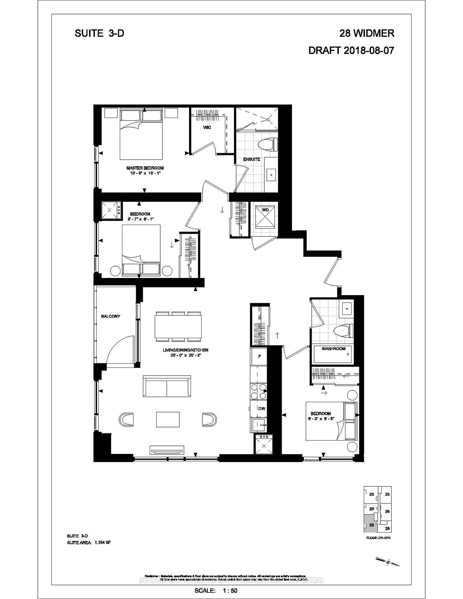 Photo 14 of Unit LPH29, 28 Widmer Street, Toronto, Waterfront Communities — HOMEH