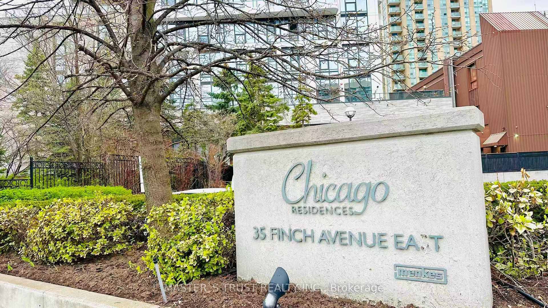 Front of Unit 1211, 35 Finch Avenue E