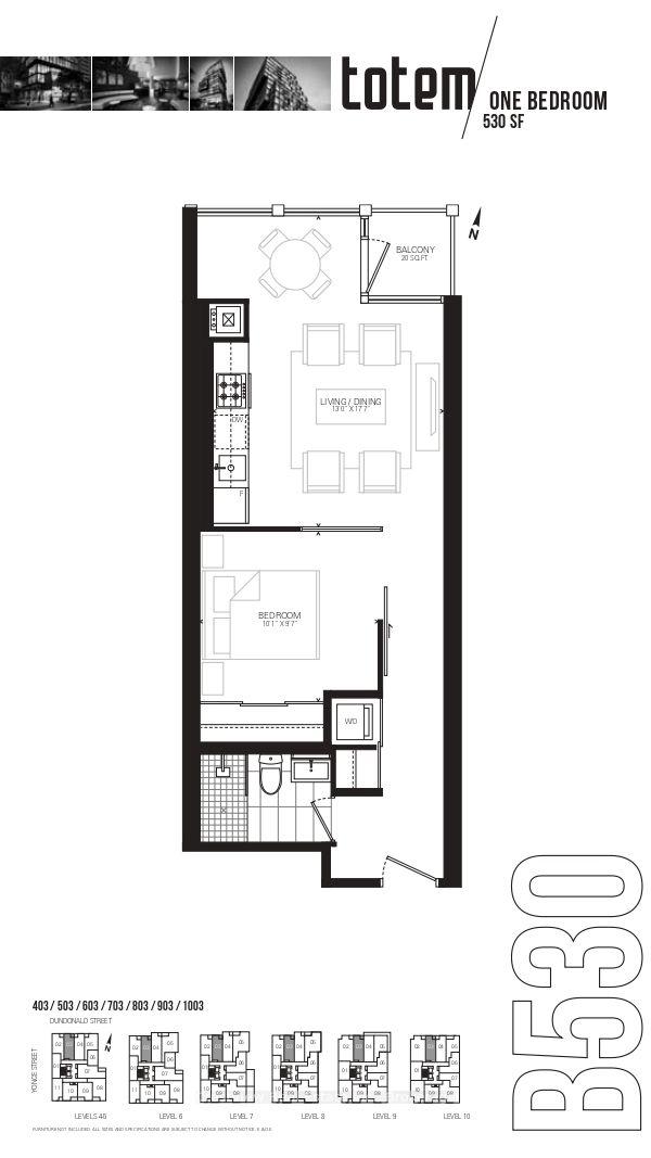 Photo 2 of Unit 503, 17 Dundonald Street, Toronto, Church-Yonge Corridor — HOMEH