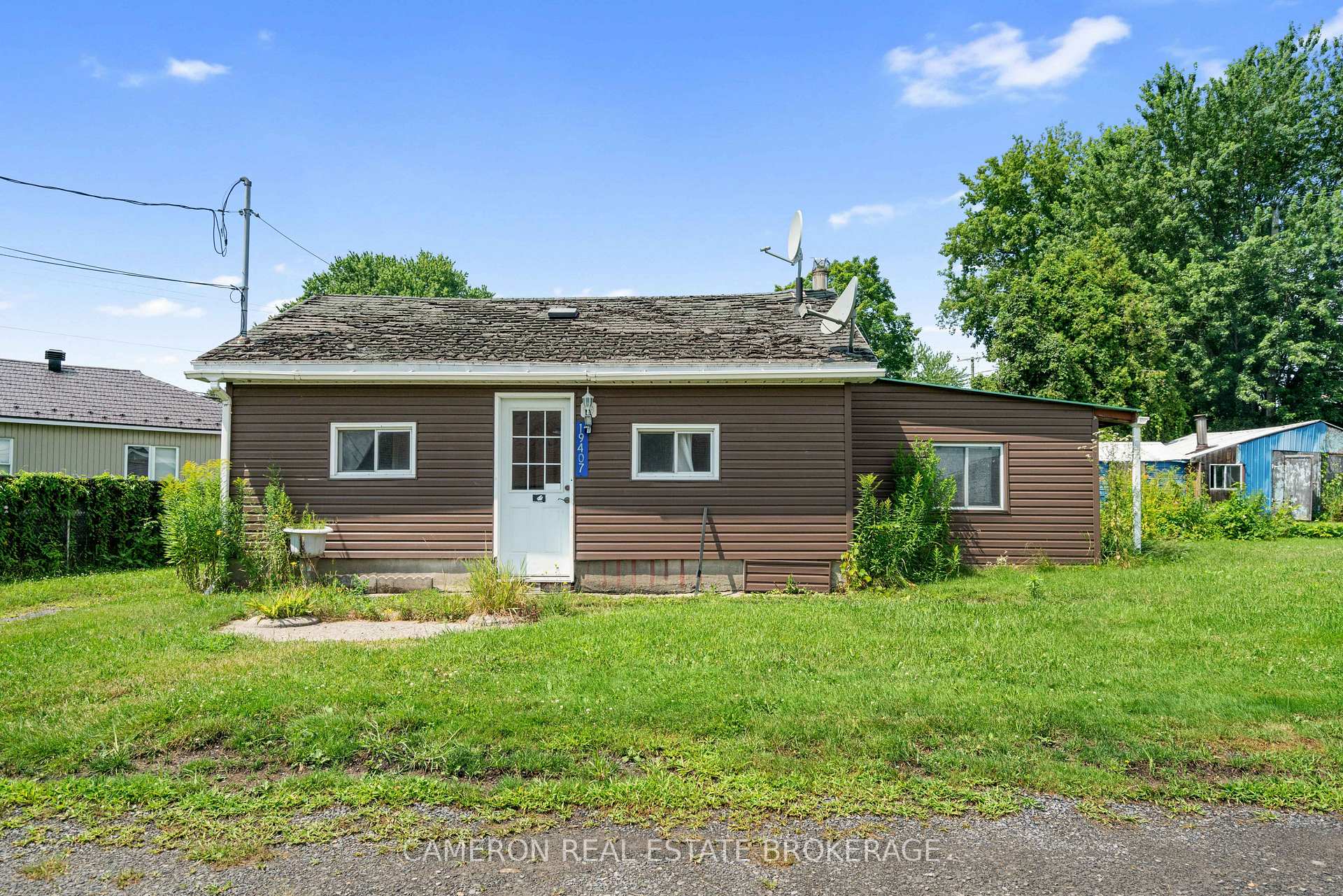 Front of 19407 Malibu Lane