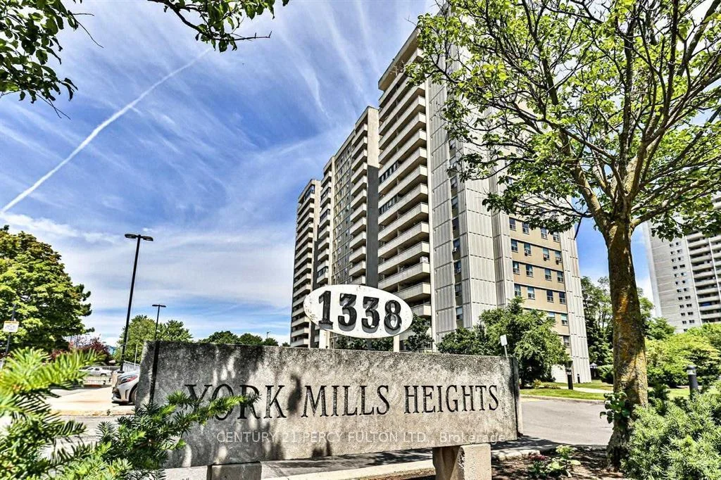 Front of Unit 710, 1338 York Mills Road