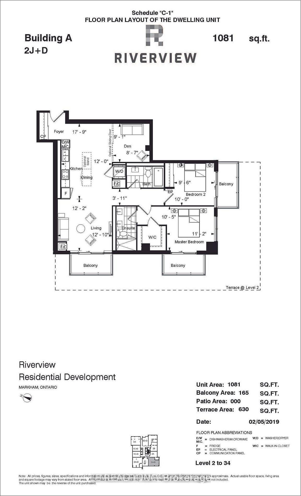 Photo 2 of Unit 701, 38 Water Walk Drive, Markham, Unionville — HOMEH