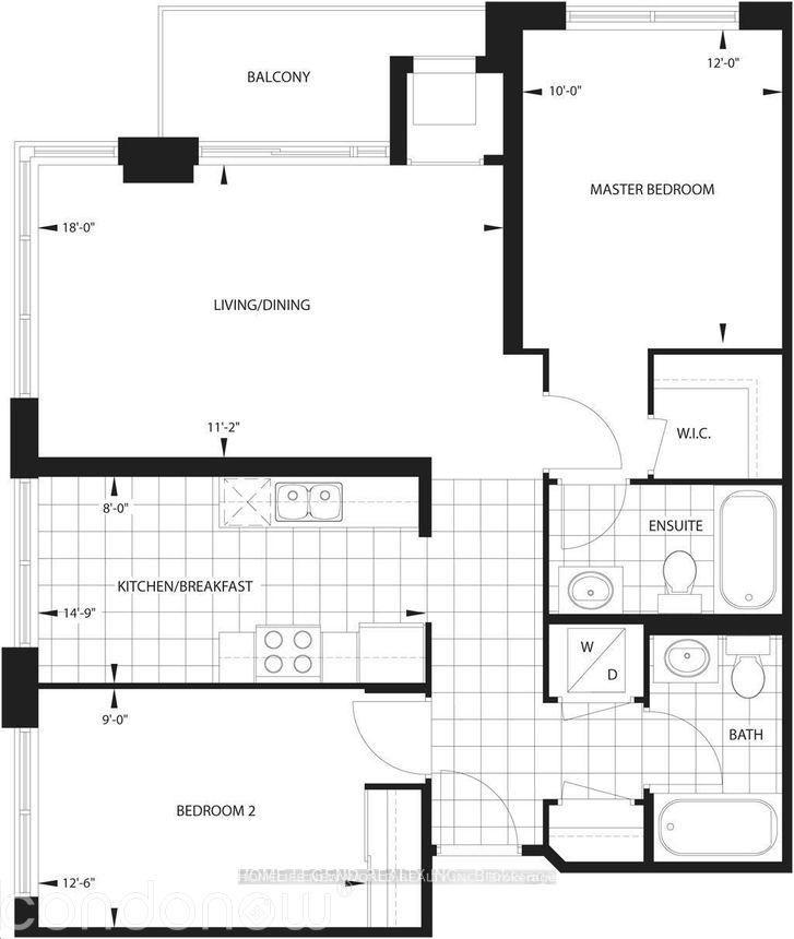 Photo 26 of Unit 1806, 17 Anndale Drive, North York, Willowdale East — HOMEH