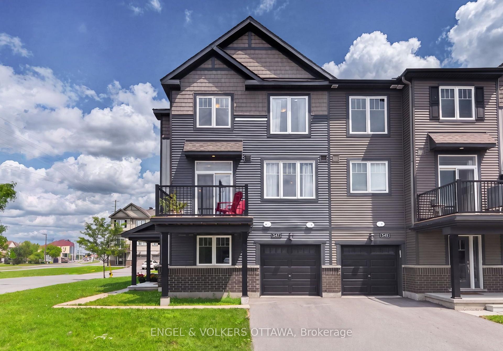 Photo 1 of 547 Clemency Crescent, Ottawa, Barrhaven - Heritage Park — HOMEH