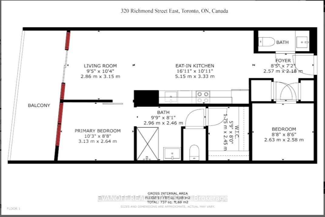 Photo 28 of Unit 311, 320 Richmond Street E, Toronto, Moss Park — HOMEH