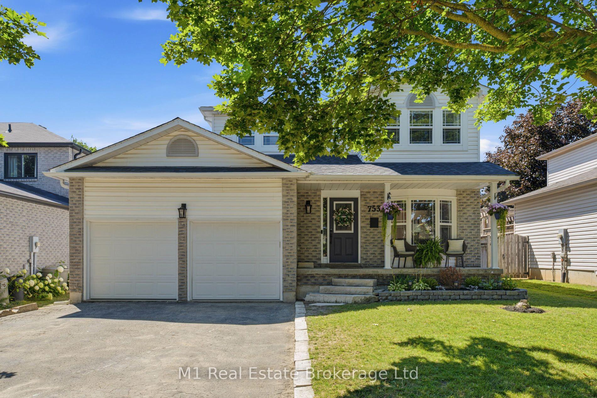 Front of 753 Woodhill Drive