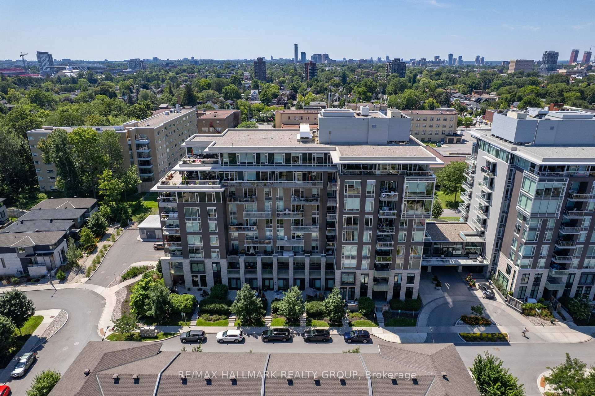 Front of Unit 610, 530 De Mazenod Avenue