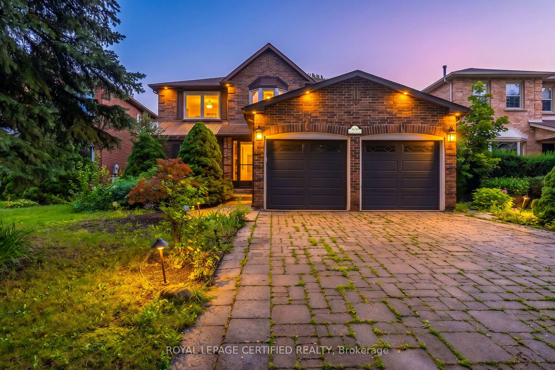 Front of 3650 Baird Court