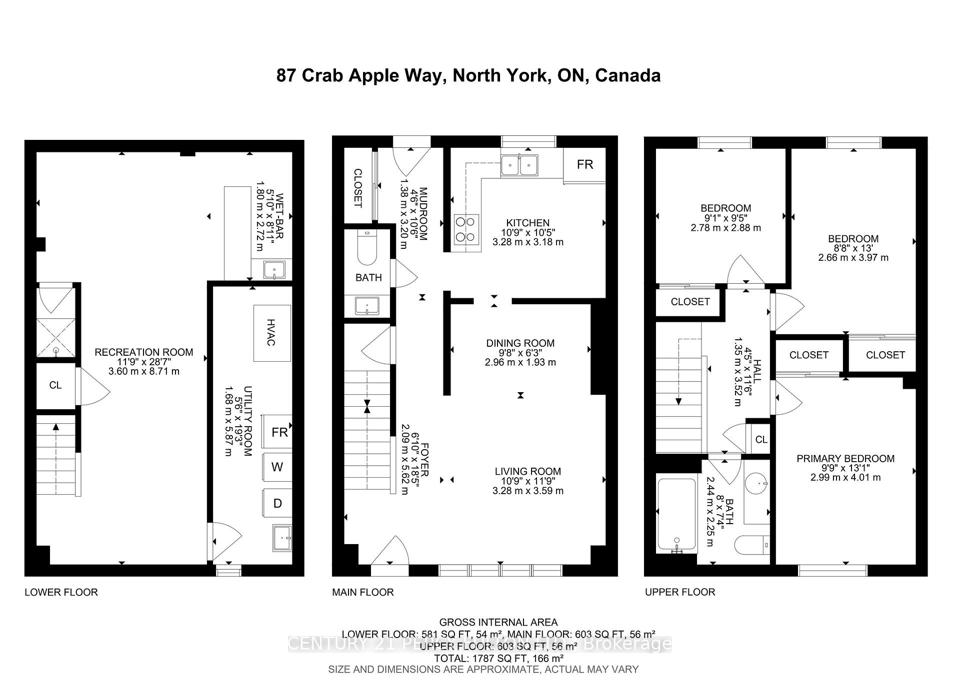 Photo 5 of 87 Crab Apple Way, North York, Parkwoods-Donalda — HOMEH