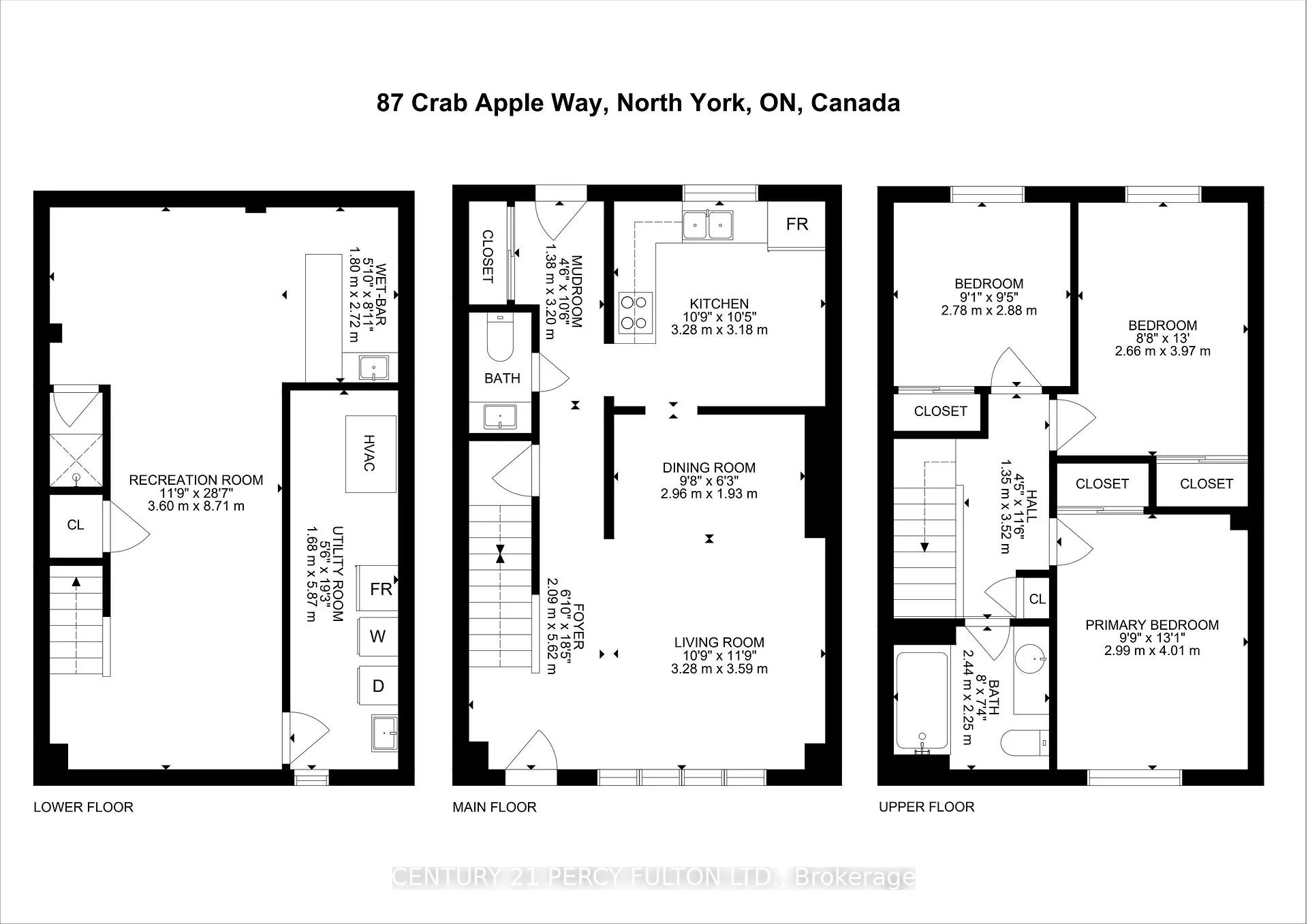 Photo 6 of 87 Crab Apple Way, North York, Parkwoods-Donalda — HOMEH