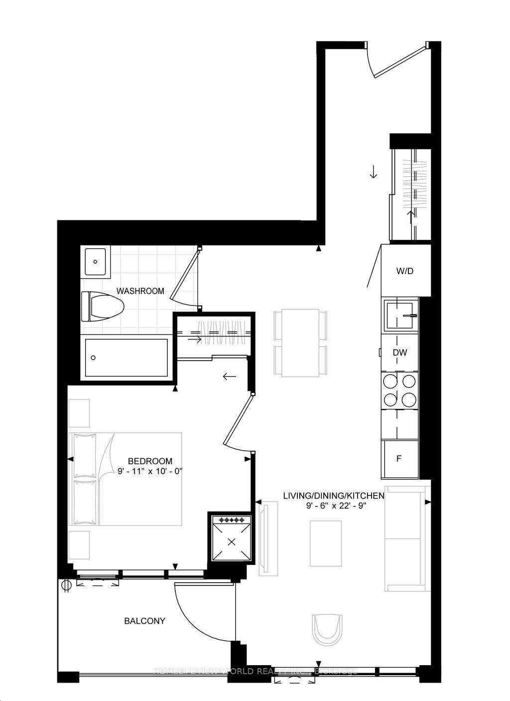 Photo 7 of Unit 2012, 400 King Street W, Toronto, Waterfront Communities — HOMEH