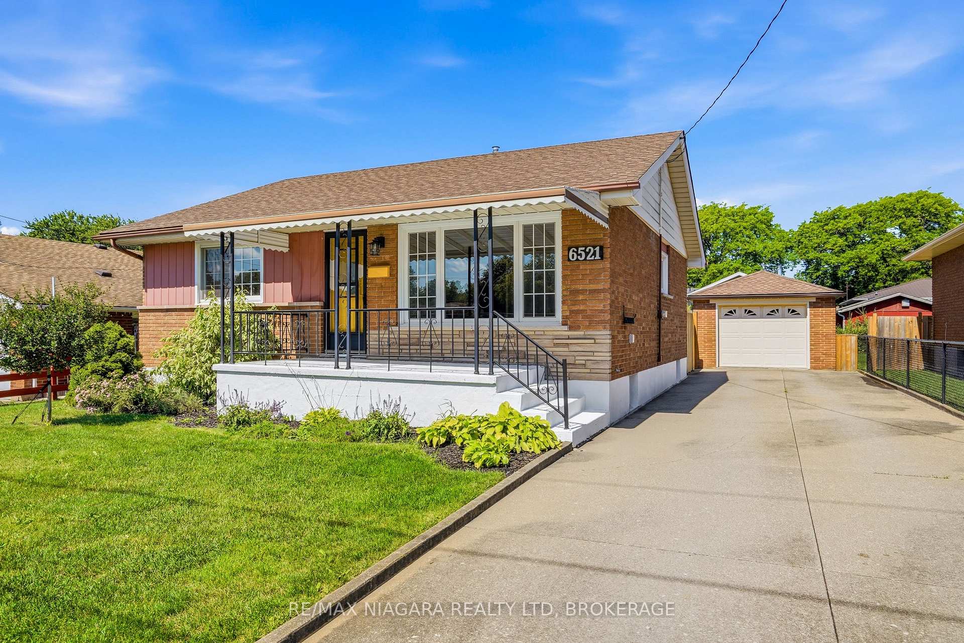 Front of 6521 Caledonia Street