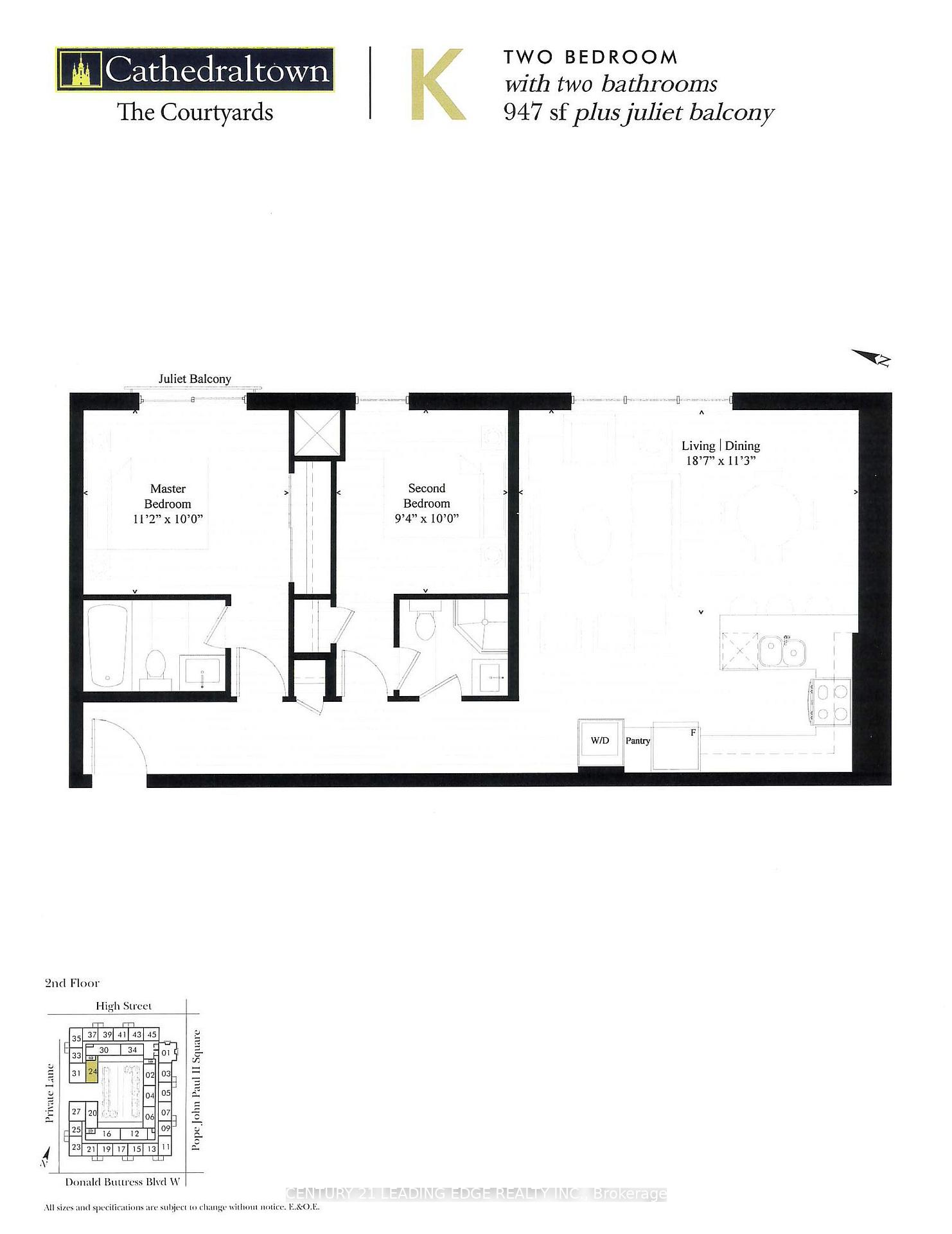 Photo 2 of Unit 224, 101 Cathedral High St Street, Markham, Cathedraltown — HOMEH