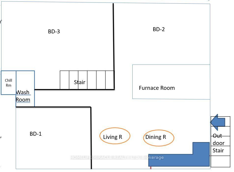 Photo 14 of Unit Basement, 43 Norman Ross Drive, Markham, Middlefield — HOMEH
