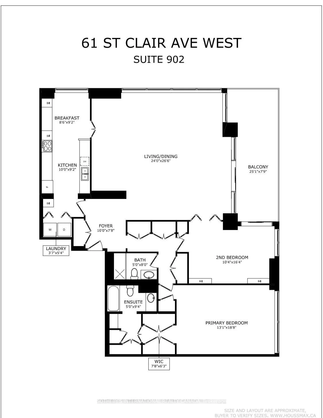 Photo 54 of Unit 902, 61 St Clair Avenue W, Toronto, Yonge-St. Clair — HOMEH