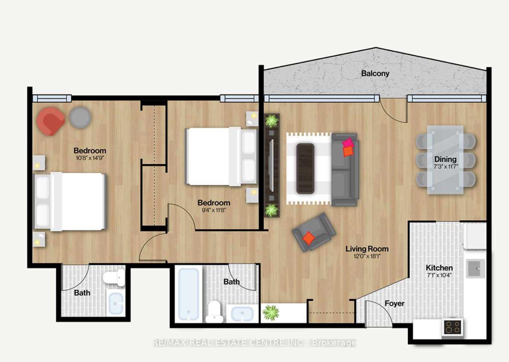 Photo 2 of Unit 703, 150 Graydon Hall Drive, North York, Parkwoods-Donalda — HOMEH