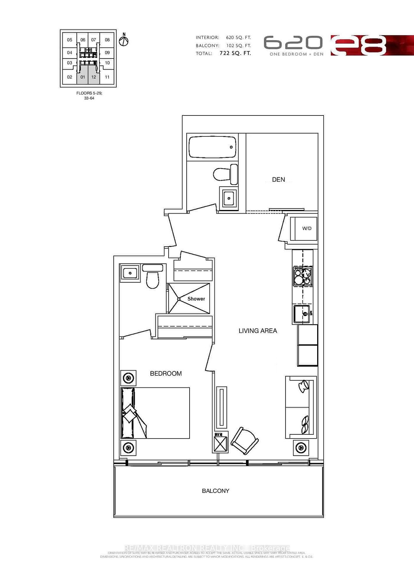 Photo 17 of Unit 1201, 8 Eglinton Avenue, Toronto, Mount Pleasant West — HOMEH