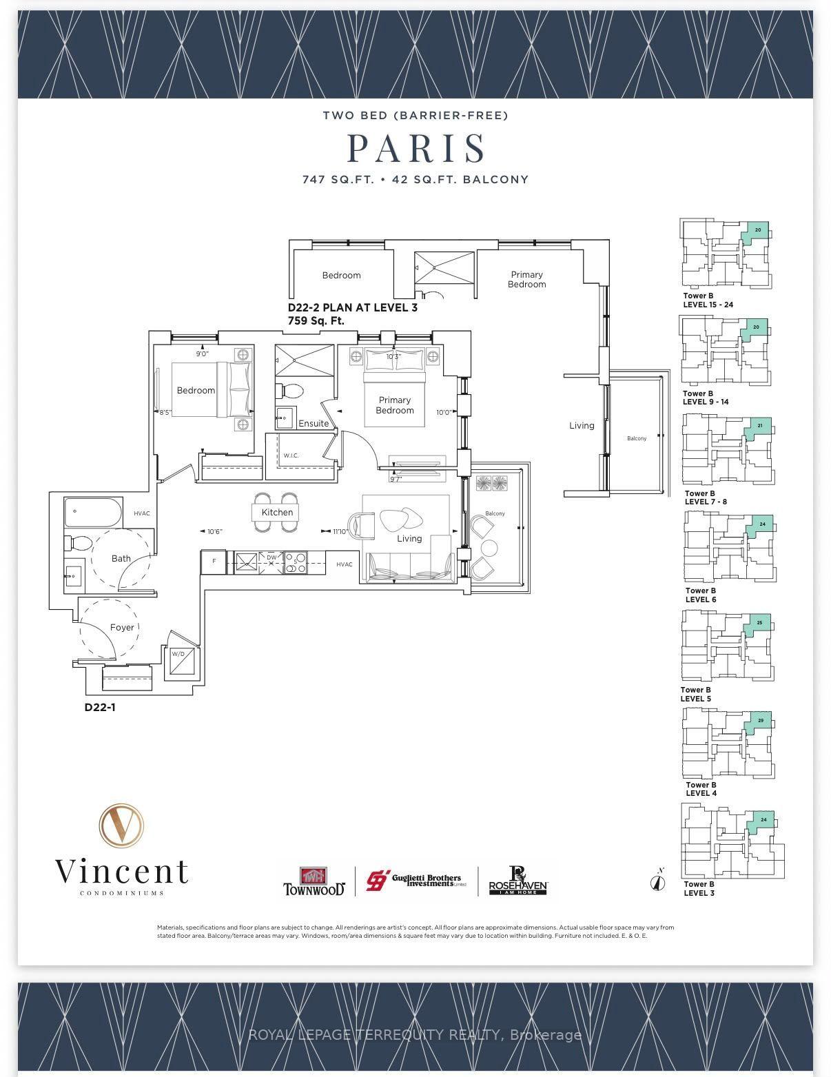 Photo 1 of Unit 809, 21 Meadowdale Road, Vaughan, Concord — HOMEH