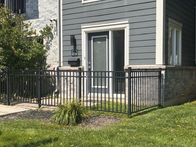 Front of Unit 106, 5035 Oscar Peterson Boulevard