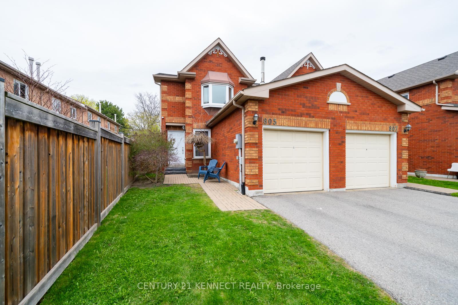 Front of 805 Playter Crescent