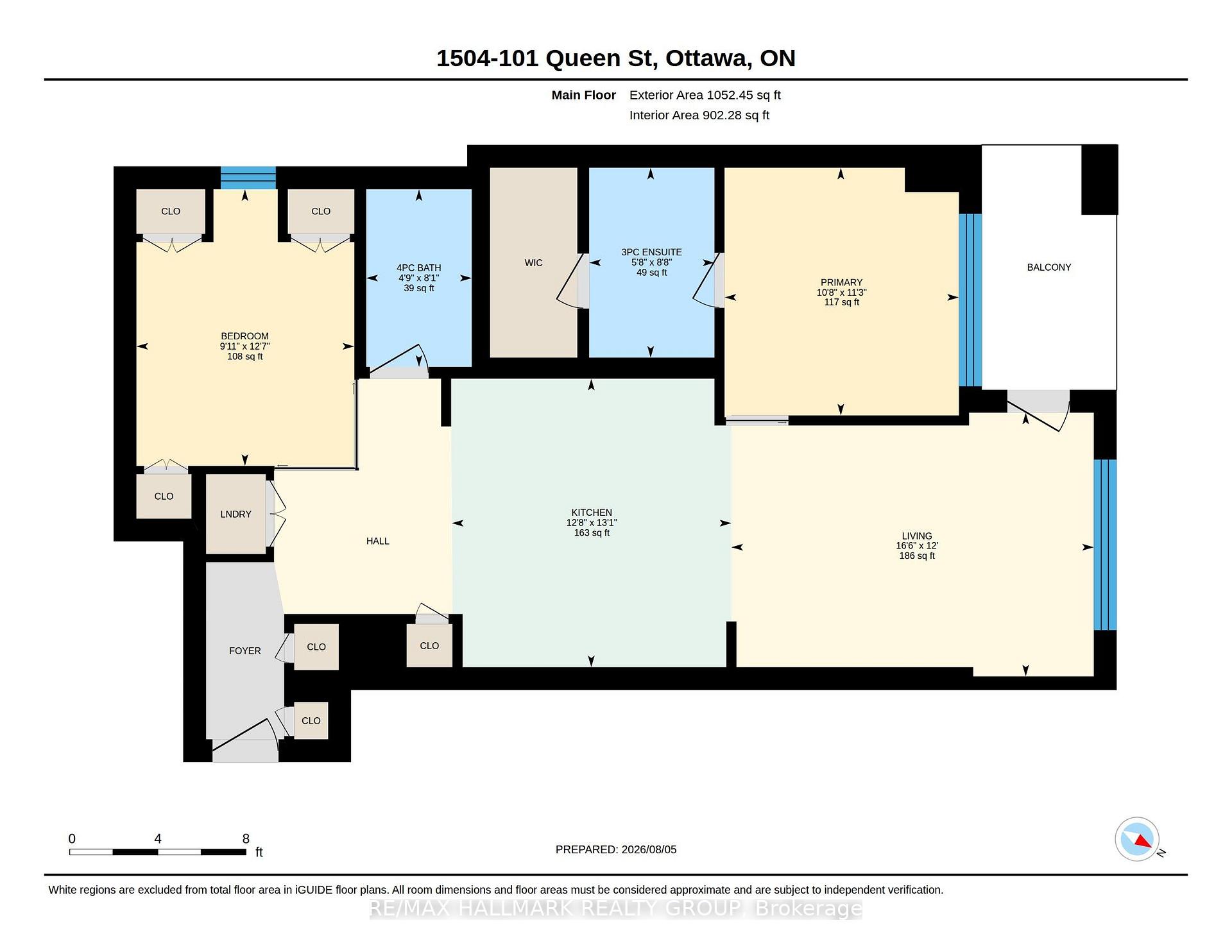 Photo 3 of Unit 1504, 101 Queen Street, Ottawa, Ottawa Centre — HOMEH