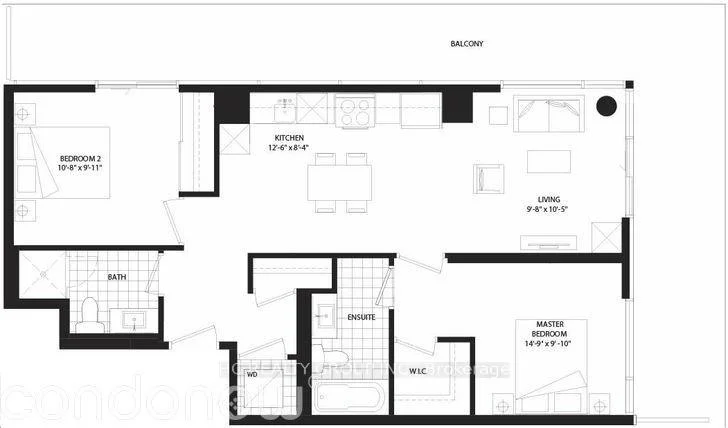 Photo 10 of Unit 605, 621 Sheppard Avenue E, North York, Bayview Village — HOMEH