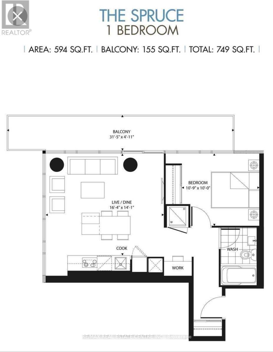 Photo 22 of Unit 2507, 75 St Nicholas Street, Toronto, Bay Street Corridor — HOMEH
