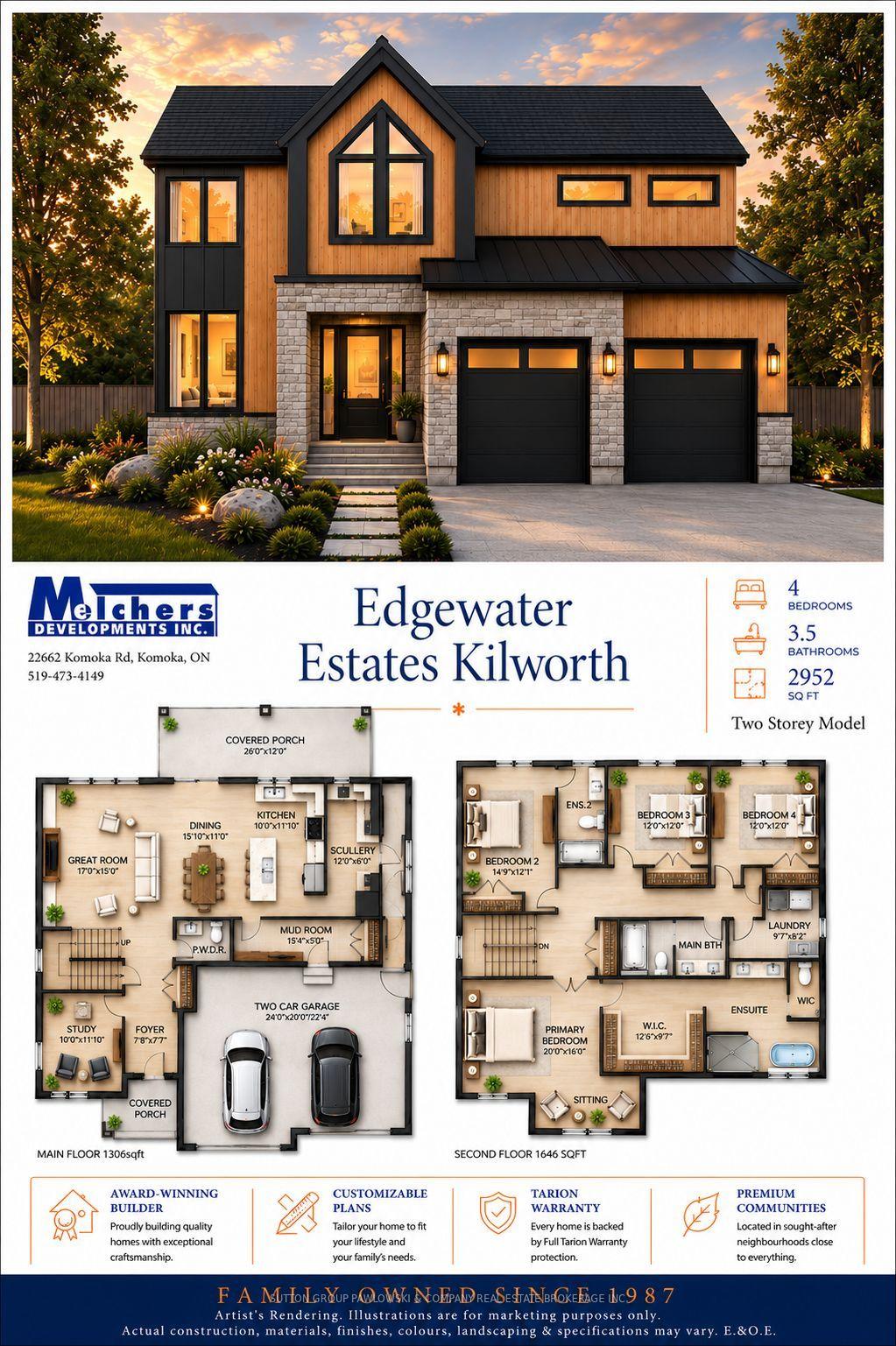 Photo 3 of Unit Lot #58, 34 Bayshore Drive, Middlesex Centre, Kilworth — HOMEH