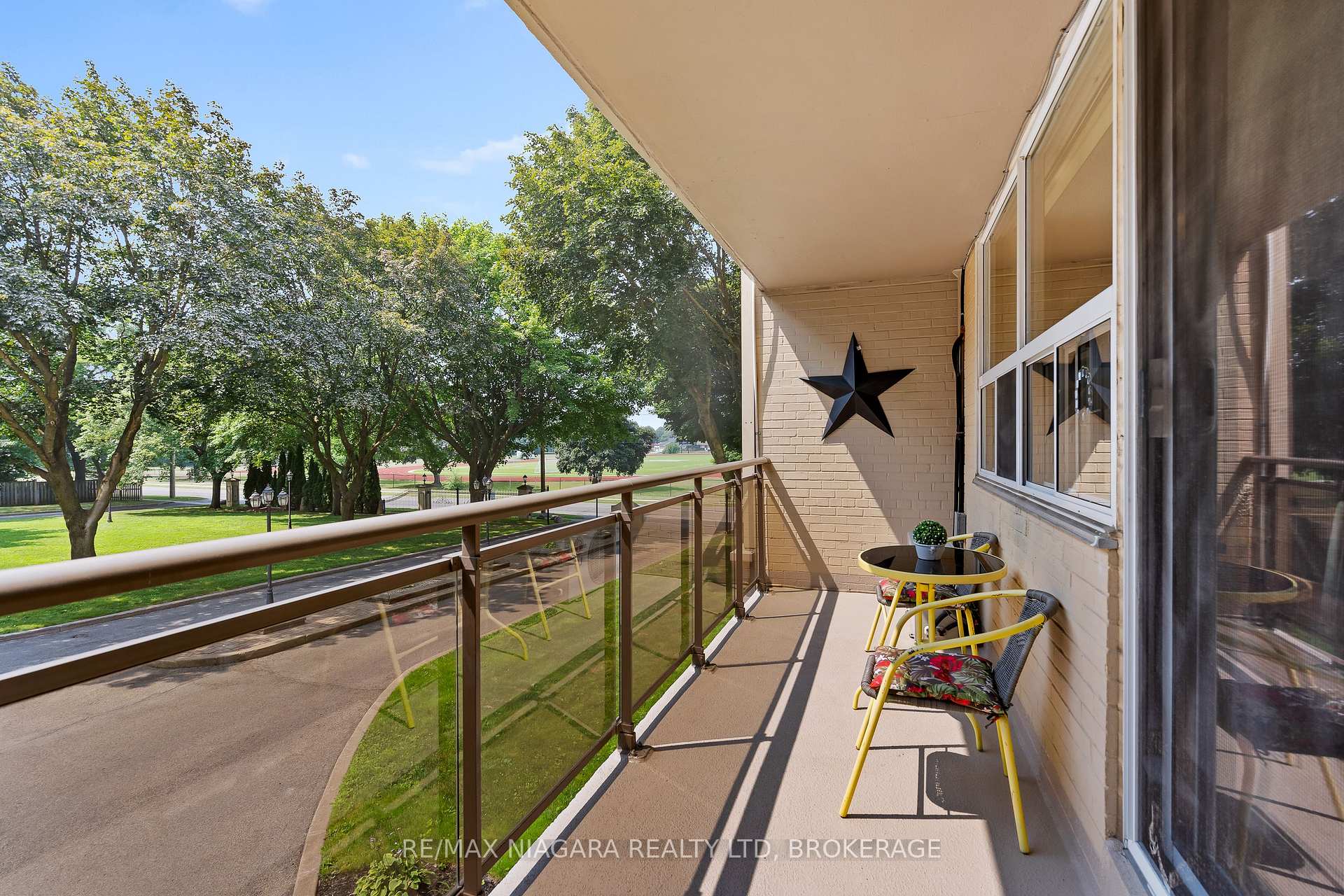 Front of Unit 205, 6390 Huggins Street