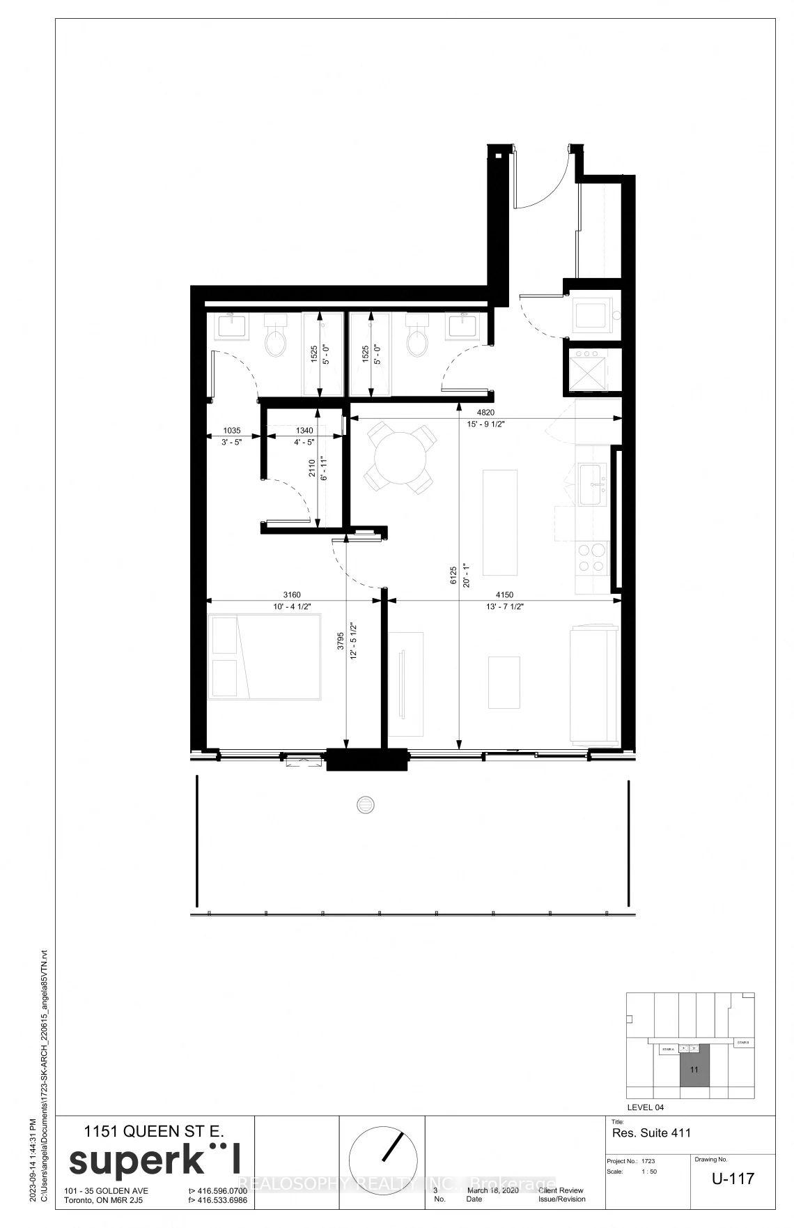 Photo 2 of Unit 411, 115 Larchmount Avenue, Toronto, South Riverdale — HOMEH