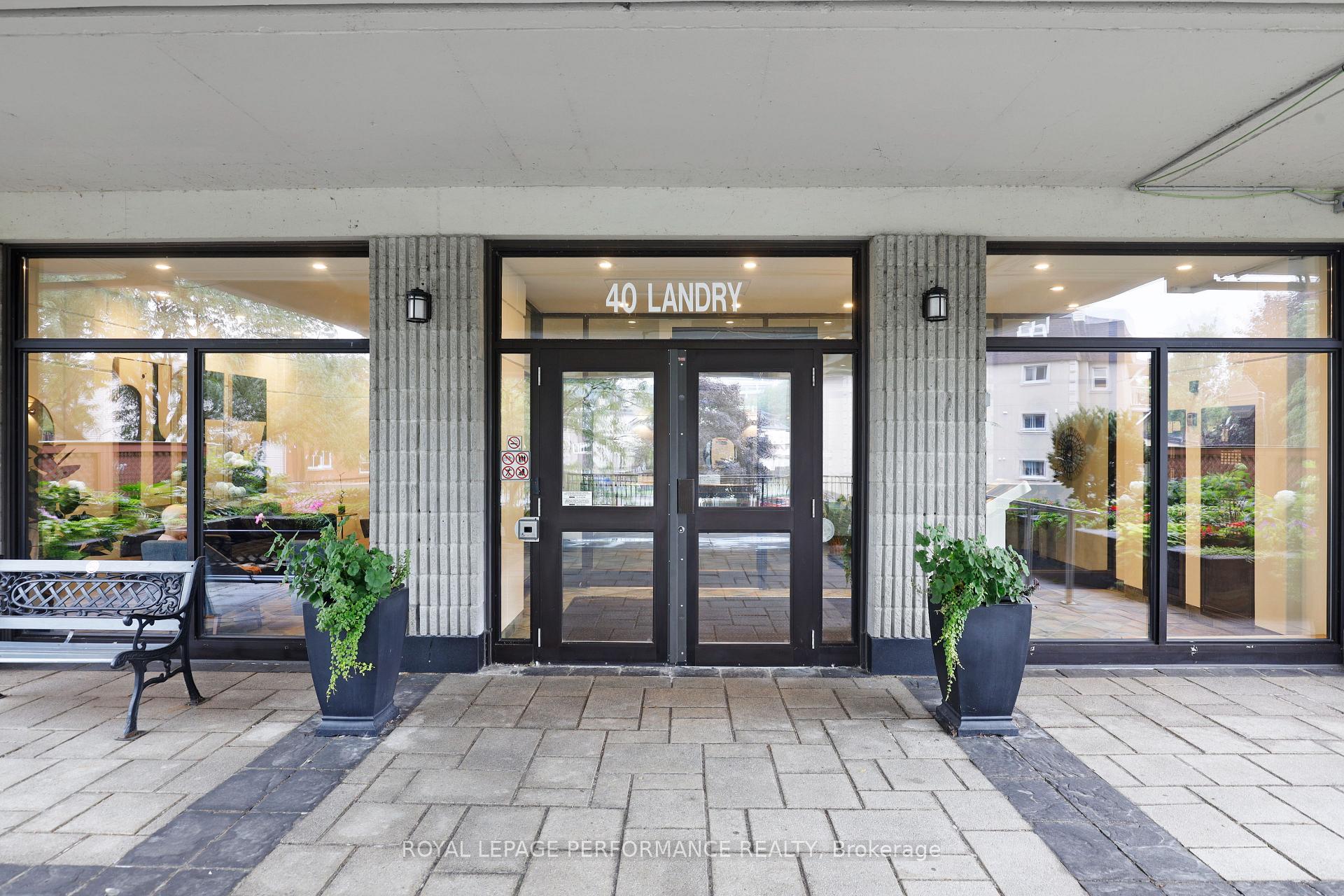 Front of Unit 904, 40 Landry Street