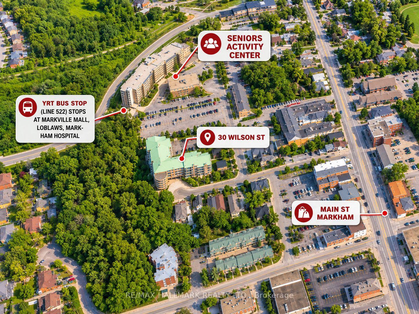 Photo 2 of Unit 208, 30 Wilson Street, Markham, Old Markham Village — HOMEH