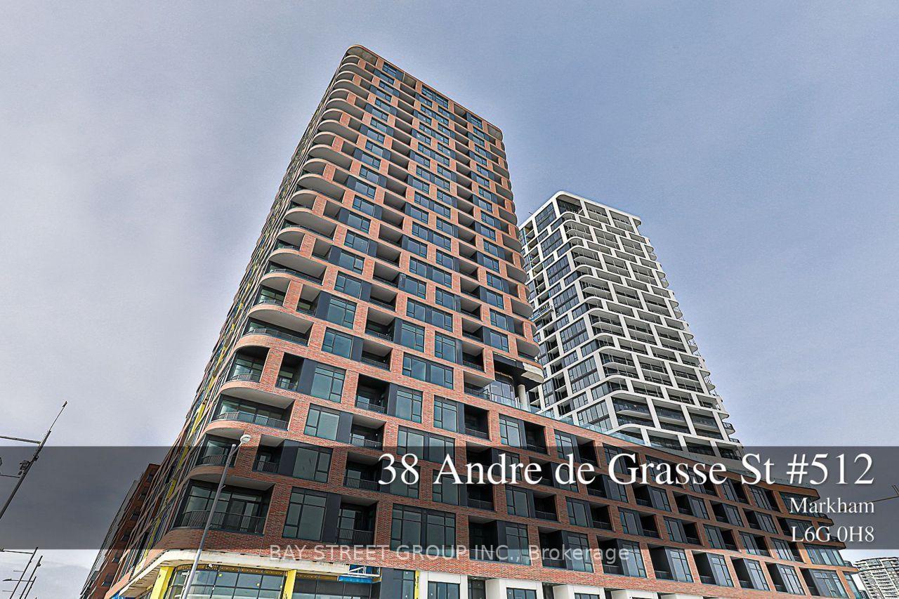 Front of Unit 512, 38 Andre De Grasse Street