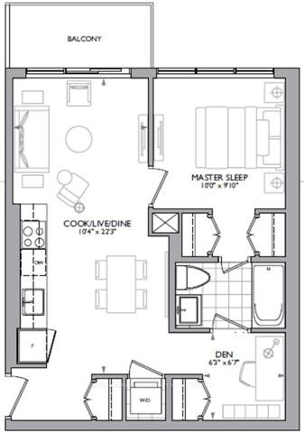 Photo 2 of Unit 2106, 89 Dunfield Avenue, Toronto, Mount Pleasant West — HOMEH