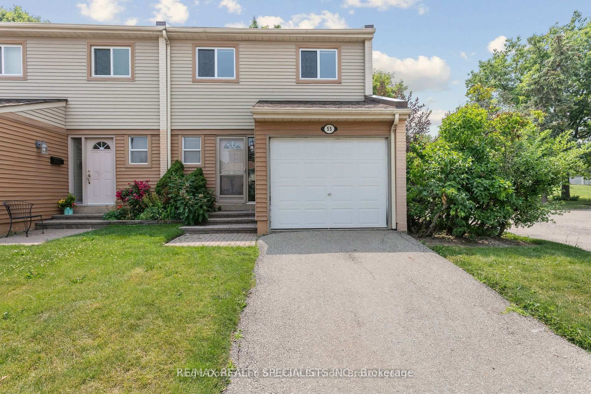 Front of Unit 55, 3500 Glen Erin Drive