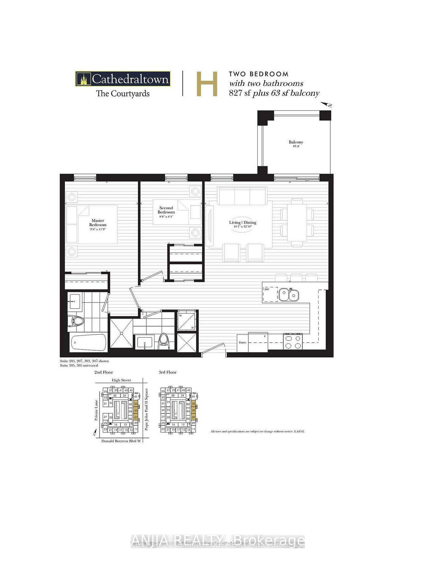 Photo 37 of Unit 303, 101 Cathedral High Street, Markham, Cathedraltown — HOMEH