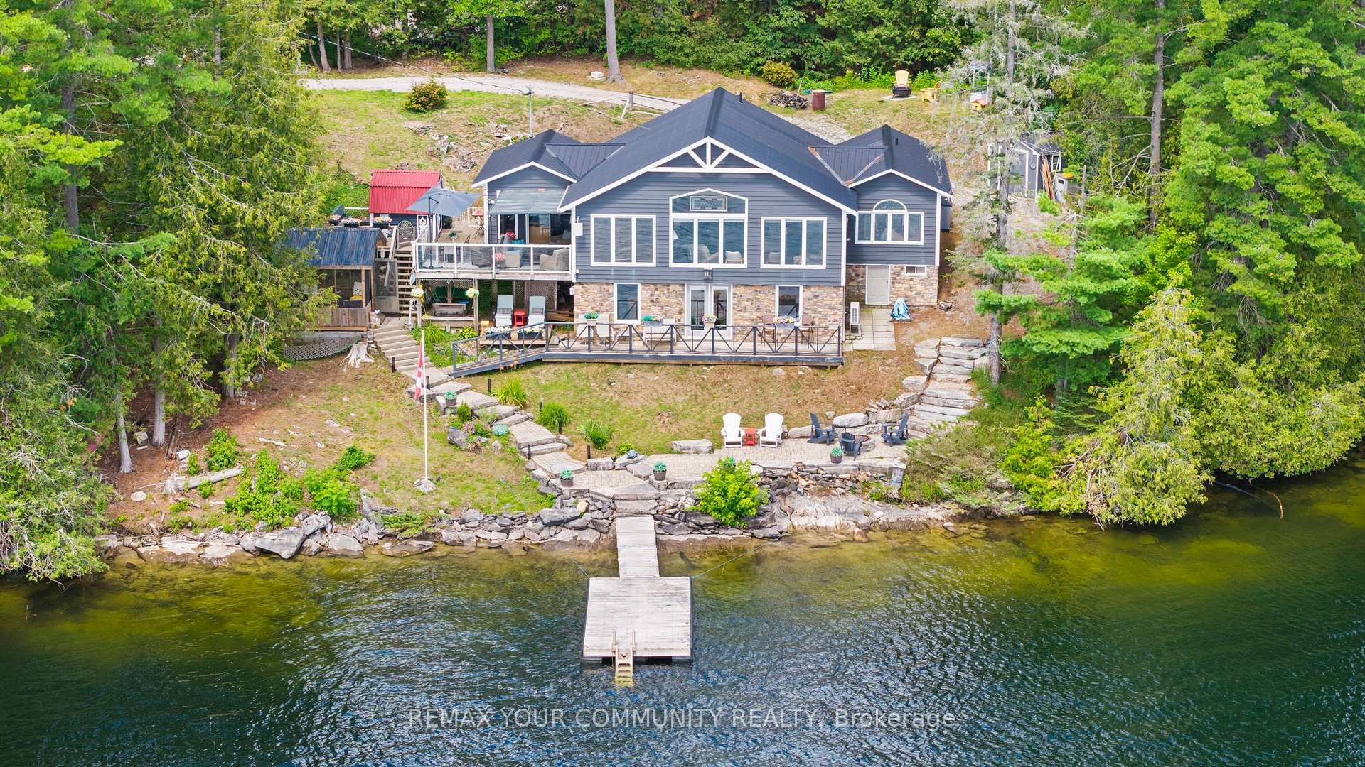 Front of 511 East Clear Bay Road