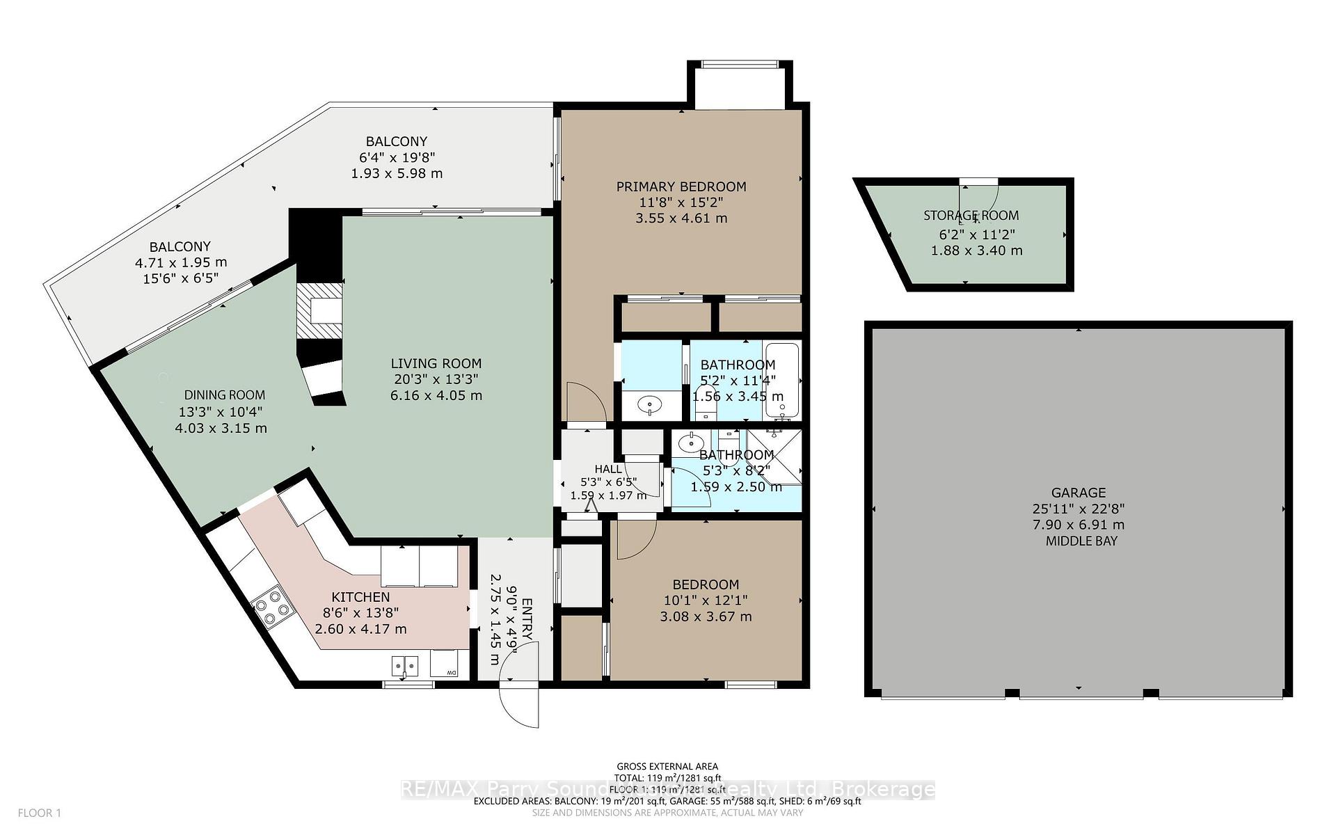 Photo 25 of Unit 3B, 20 Ryder Drive, McDougall — HOMEH