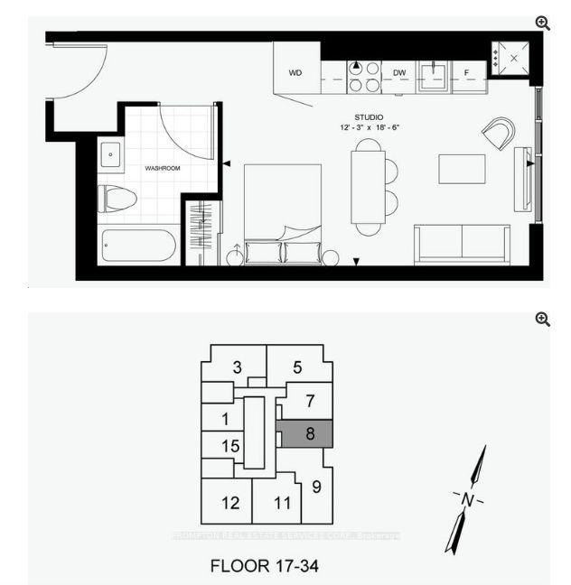 Photo 1 of Unit 2108, 8 Widmer Street, Toronto, Waterfront Communities — HOMEH