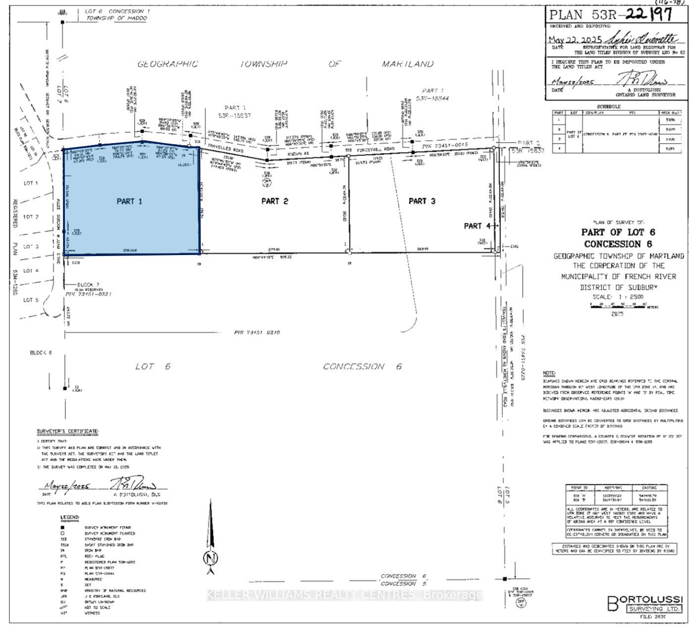 Front of Unit Part 1, Plan 53R-22197, 477 Monetville Road