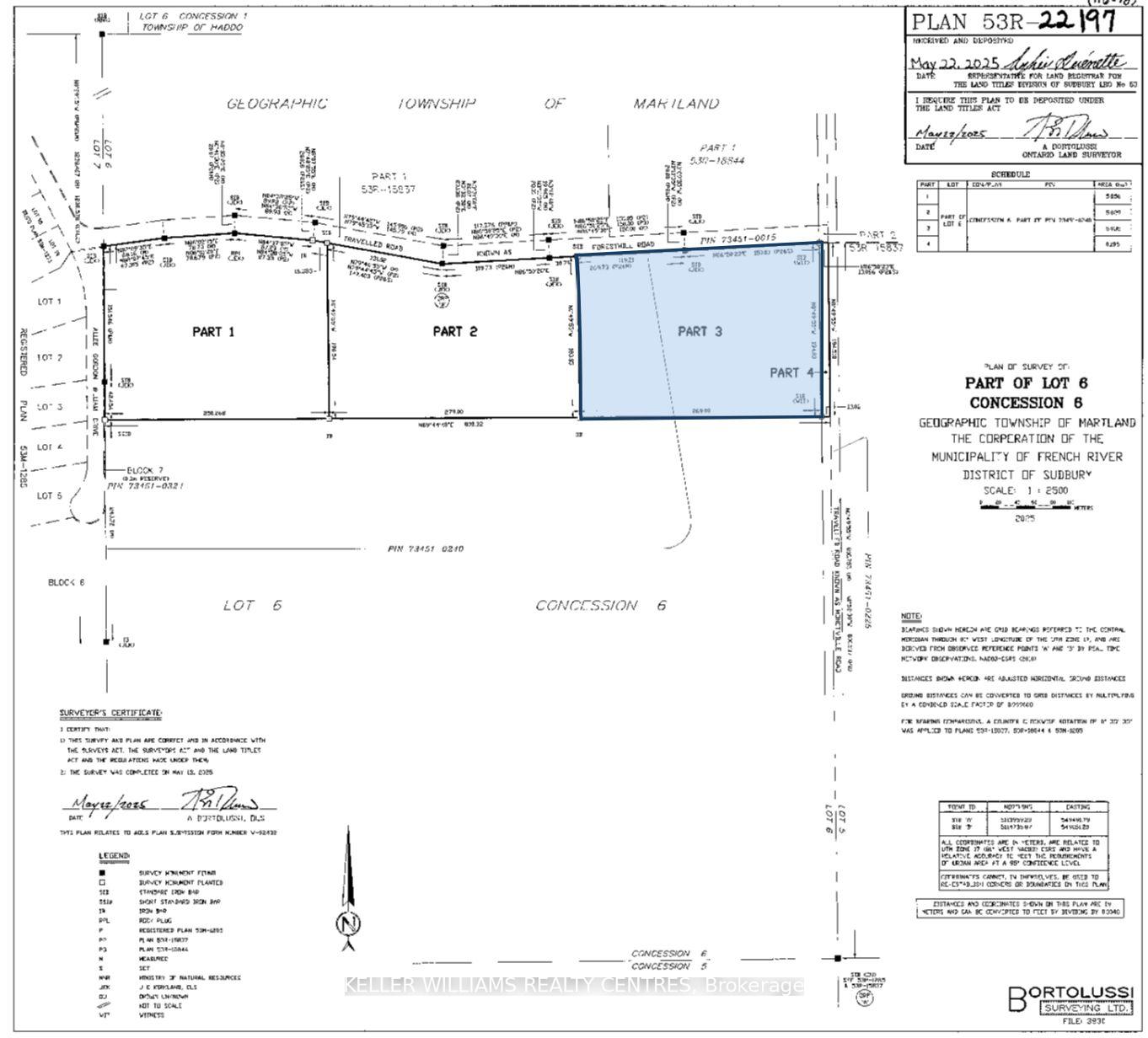 Front of Unit Part 3, Plan 53R-22197, 477 Monetville Road