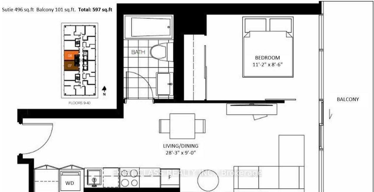 Photo 4 of Unit 508, 50 Charles Street E, Toronto, Church-Yonge Corridor — HOMEH