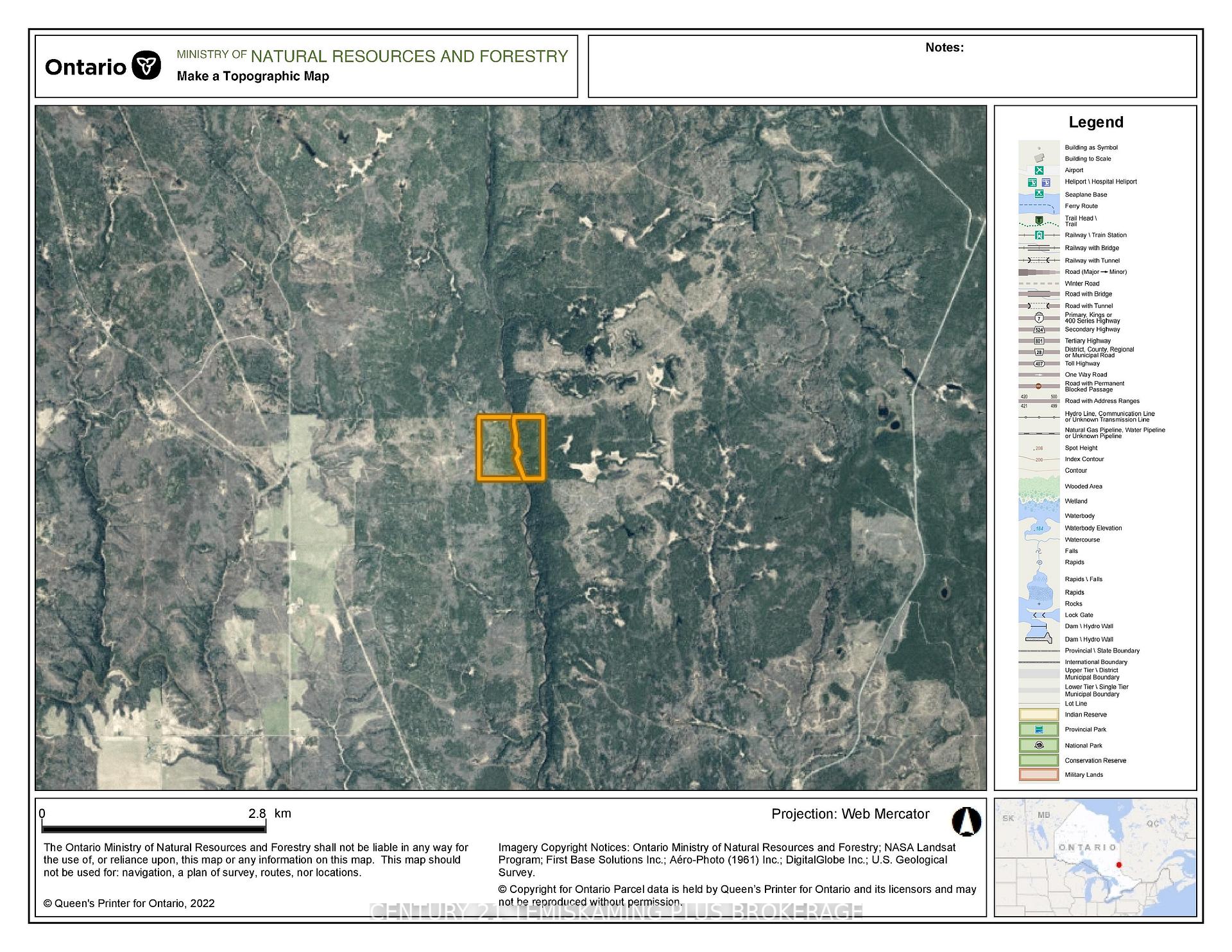 Photo 2 of S1/2LT9 Con 3, Timiskaming, TIM - Outside - Rural — HOMEH