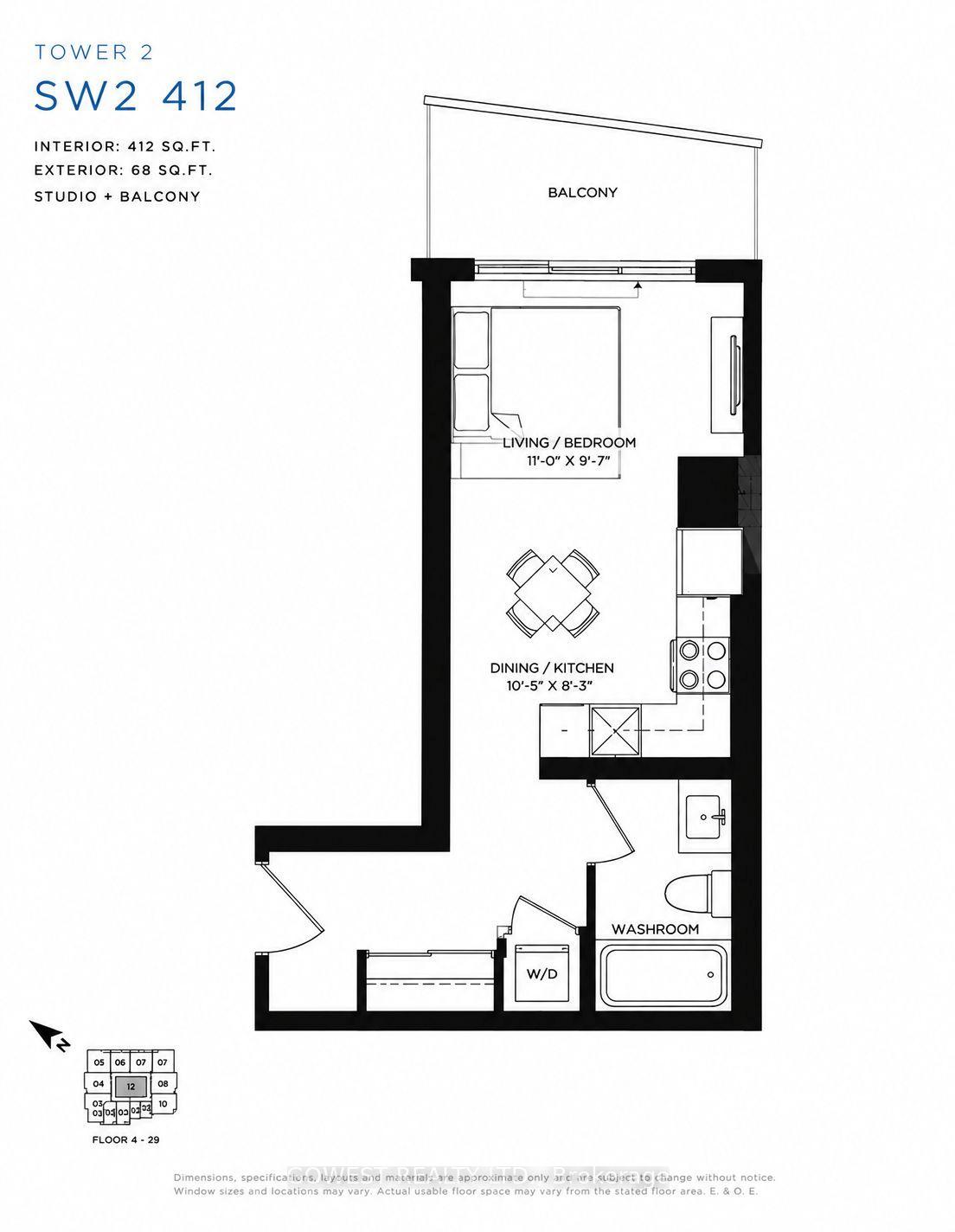 Photo 12 of Unit 1716, 6 Flavelle Trail, Vaughan, Steeles West Industrial — HOMEH
