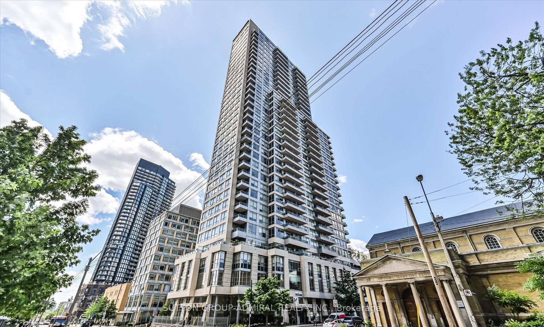 Front of Unit 1205, 500 Sherbourne Street