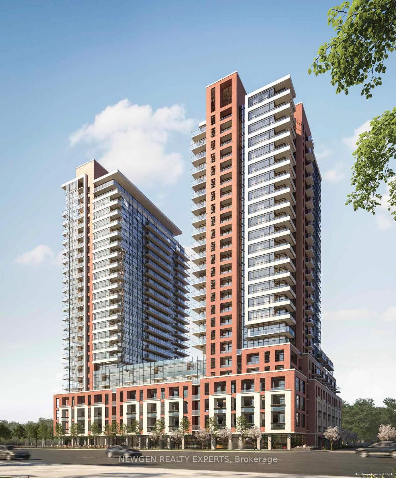 Front of Unit 1107, 4010 Eglinton Avenue